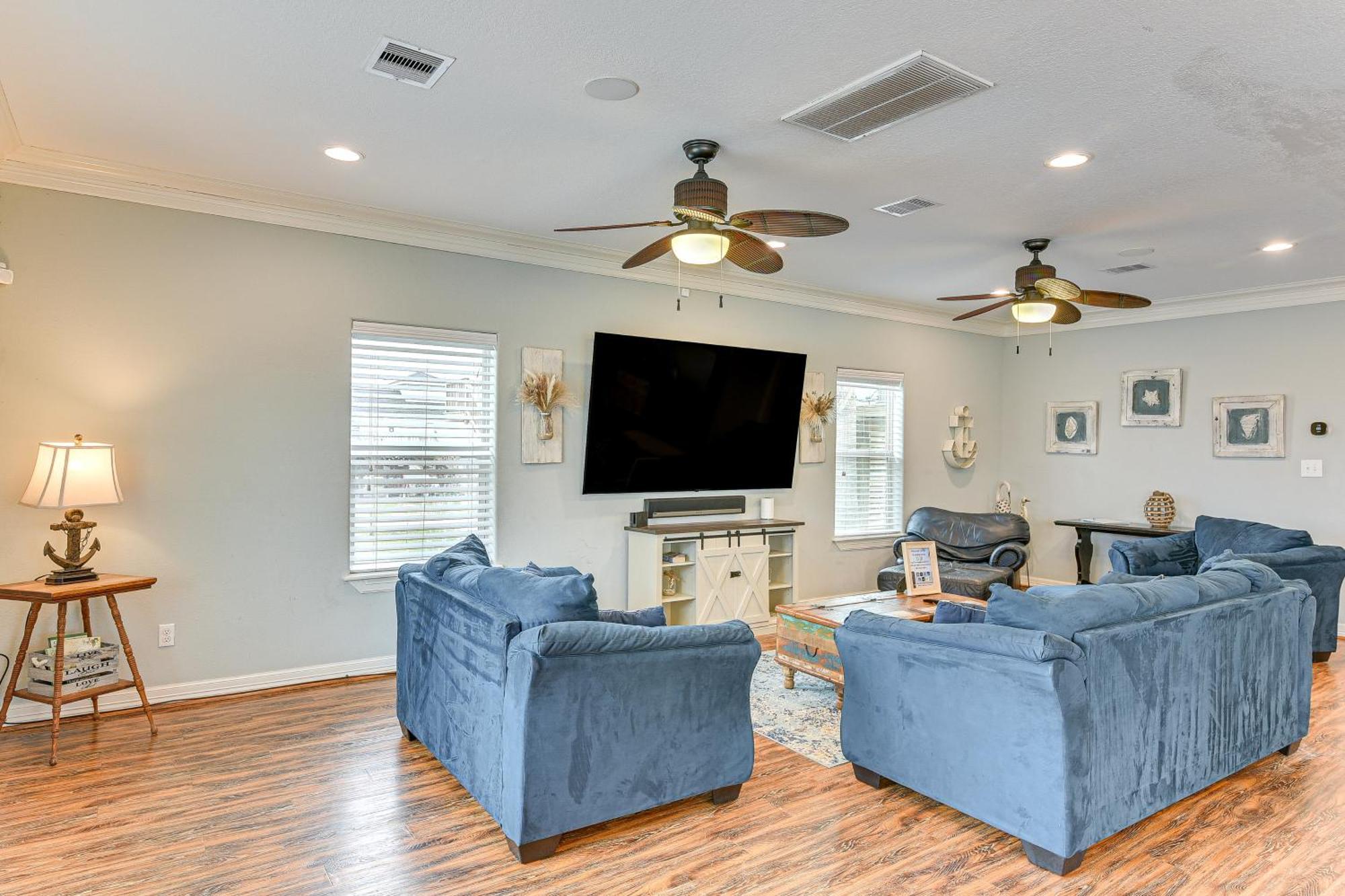 Large Group Gulf Retreat, Steps To Surfside Beach! Ngoại thất bức ảnh